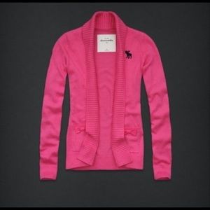 Abercrombie cardigan and long sleeve shirt